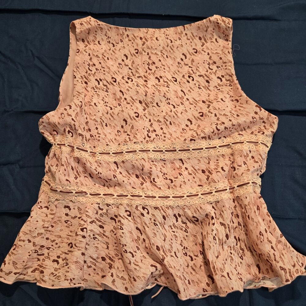 NWT Pretty Garbage Leopard Print Split Hem Tank T… - image 10